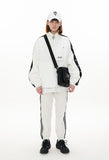 オーワイ(OY) LOGO TAPE JACKET-WHITE