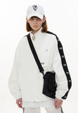 オーワイ(OY) LOGO TAPE JACKET-WHITE