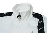 オーワイ(OY) LOGO TAPE JACKET-WHITE