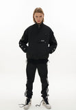 オーワイ(OY) LOGO TAPE JACKET-BLACK