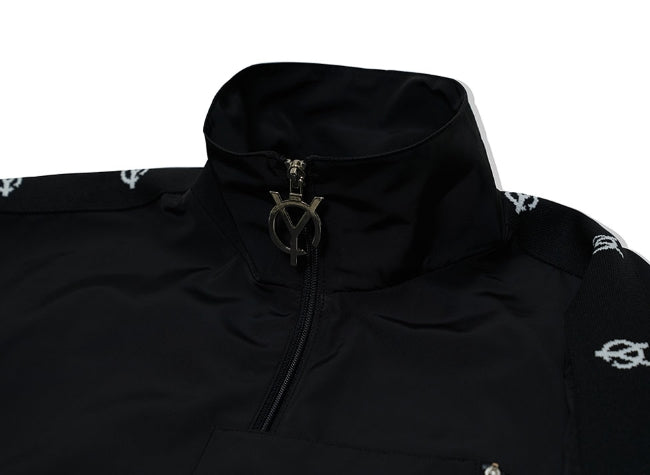 オーワイ(OY) LOGO TAPE JACKET-BLACK