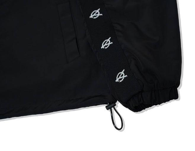 オーワイ(OY) LOGO TAPE JACKET-BLACK