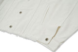 オーワイ(OY)  CUTTING DENIM JACKET-CREAM