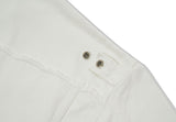 オーワイ(OY)  CUTTING DENIM JACKET-CREAM
