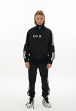 オーワイ(OY)  TAPE BLOCK JACKET-BLACK