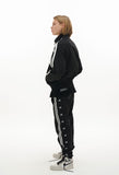 オーワイ(OY)  TAPE BLOCK JACKET-BLACK