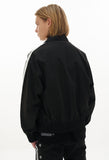 オーワイ(OY)  TAPE BLOCK JACKET-BLACK