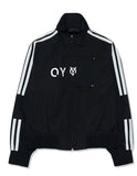 オーワイ(OY)  TAPE BLOCK JACKET-BLACK