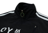 オーワイ(OY)  TAPE BLOCK JACKET-BLACK