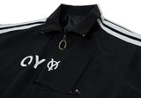 オーワイ(OY)  TAPE BLOCK JACKET-BLACK