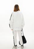 オーワイ(OY)  TAPE BLOCK JACKET-WHITE