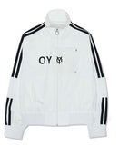オーワイ(OY)  TAPE BLOCK JACKET-WHITE