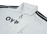 オーワイ(OY)  TAPE BLOCK JACKET-WHITE