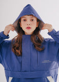 ダブルユーブイプロジェクト(WV PROJECT) SAND HOODIE ANORAK BLUE HOOT7371