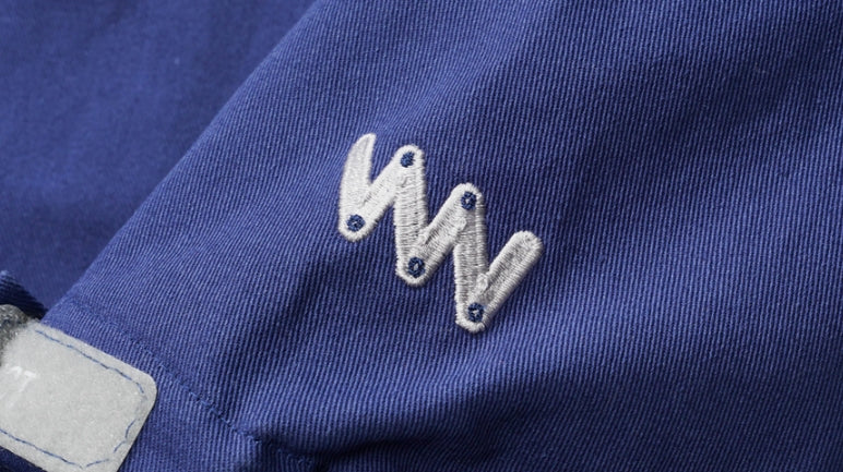 ダブルユーブイプロジェクト(WV PROJECT) SAND HOODIE ANORAK BLUE HOOT7371