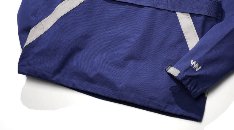 ダブルユーブイプロジェクト(WV PROJECT) SAND HOODIE ANORAK BLUE HOOT7371