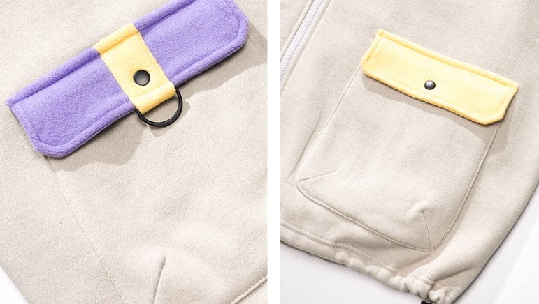 ダブルユーブイプロジェクト(WV PROJECT) SLEEPING ZIP-UP GRAYBEIGE JJOT7358