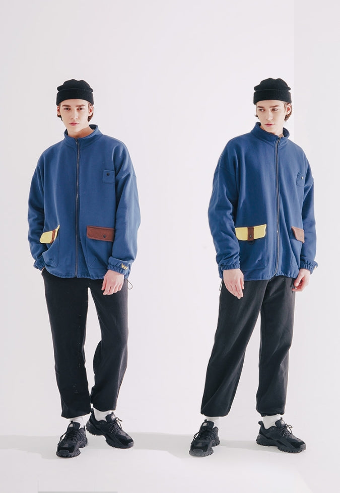 ダブルユーブイプロジェクト(WV PROJECT) SLEEPING ZIP-UP NAVY JJOT7358