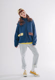 ダブルユーブイプロジェクト(WV PROJECT) SLEEPING ZIP-UP NAVY JJOT7358