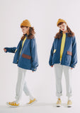 ダブルユーブイプロジェクト(WV PROJECT) SLEEPING ZIP-UP NAVY JJOT7358