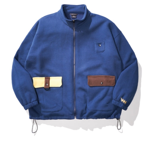 ダブルユーブイプロジェクト(WV PROJECT) SLEEPING ZIP-UP NAVY JJOT7358