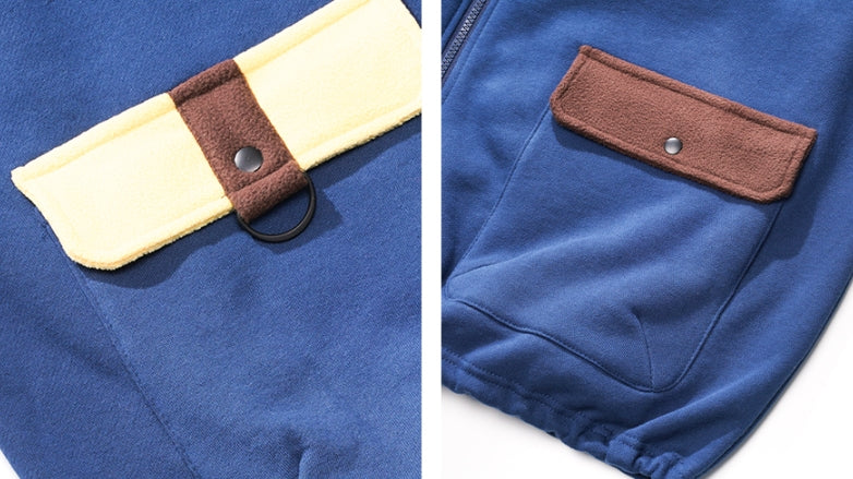 ダブルユーブイプロジェクト(WV PROJECT) SLEEPING ZIP-UP NAVY JJOT7358