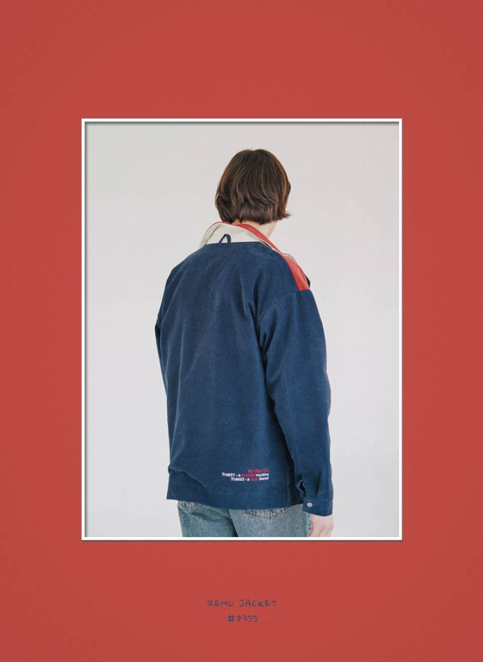 ダブルユーブイプロジェクト(WV PROJECT) REMU COTTON JACKET NAVY SYOT7355