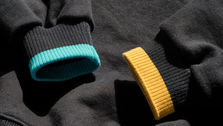 ダブルユーブイプロジェクト(WV PROJECT)  CASSETTE SWEAT SHIRTS BLACK SYMT7364