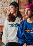 ダブルユーブイプロジェクト(WV PROJECT)  CASSETTE SWEAT SHIRTS CREAM SYMT7364