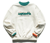 ダブルユーブイプロジェクト(WV PROJECT)  CASSETTE SWEAT SHIRTS CREAM SYMT7364
