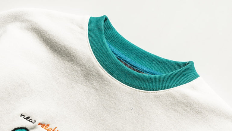 ダブルユーブイプロジェクト(WV PROJECT)  CASSETTE SWEAT SHIRTS CREAM SYMT7364