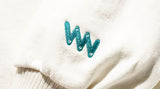 ダブルユーブイプロジェクト(WV PROJECT)  CASSETTE SWEAT SHIRTS CREAM SYMT7364