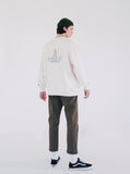 ダブルユーブイプロジェクト(WV PROJECT)  JACE SWEAT SHIRT CREAM SYMT7369