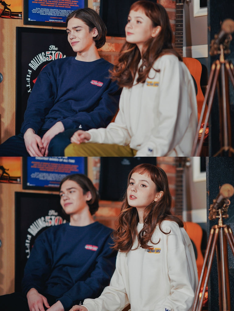 ダブルユーブイプロジェクト(WV PROJECT)  JACE SWEAT SHIRT CREAM SYMT7369