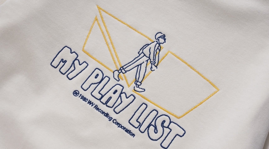 ダブルユーブイプロジェクト(WV PROJECT)  JACE SWEAT SHIRT CREAM SYMT7369