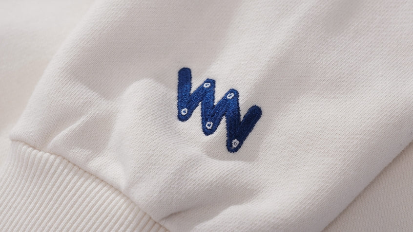 ダブルユーブイプロジェクト(WV PROJECT)  JACE SWEAT SHIRT CREAM SYMT7369