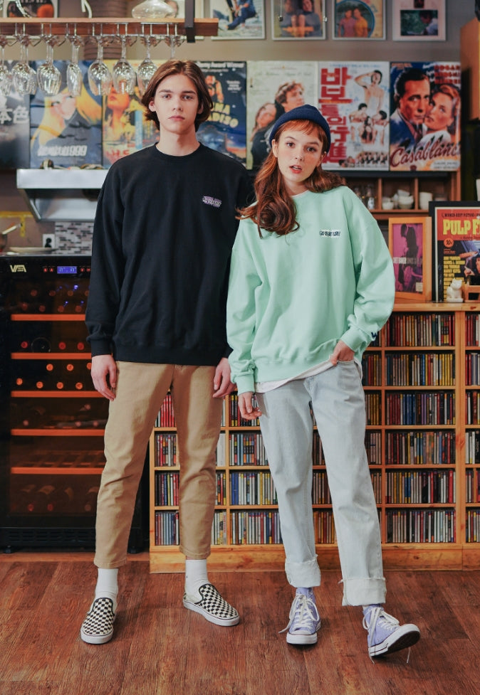 ダブルユーブイプロジェクト(WV PROJECT)  JACE SWEAT SHIRT MINT SYMT7369