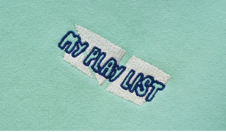 ダブルユーブイプロジェクト(WV PROJECT)  JACE SWEAT SHIRT MINT SYMT7369