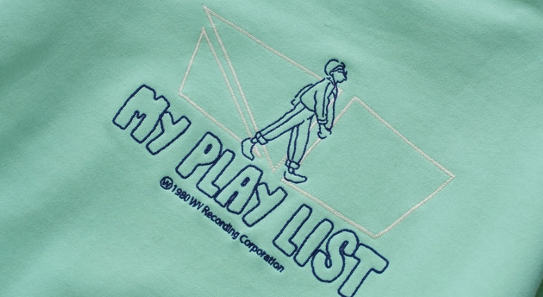 ダブルユーブイプロジェクト(WV PROJECT)  JACE SWEAT SHIRT MINT SYMT7369