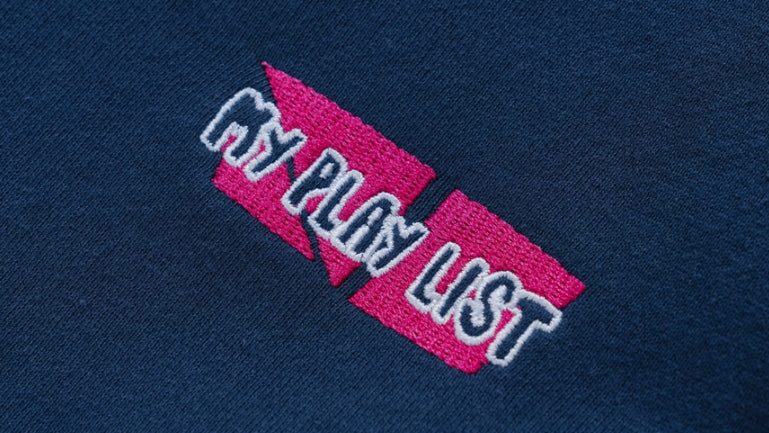 ダブルユーブイプロジェクト(WV PROJECT)  JACE SWEAT SHIRT NAVY SYMT7369