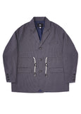 ティーダヴリューエヌ(TWN) BELL STRING CHECK JACKET 3COLOR YMOT3206
