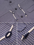 ティーダヴリューエヌ(TWN) BELL STRING CHECK JACKET 3COLOR YMOT3206