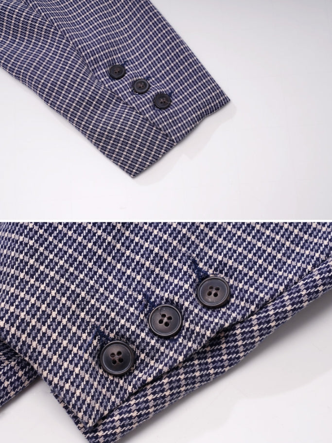 ティーダヴリューエヌ(TWN) BELL STRING CHECK JACKET 3COLOR YMOT3206