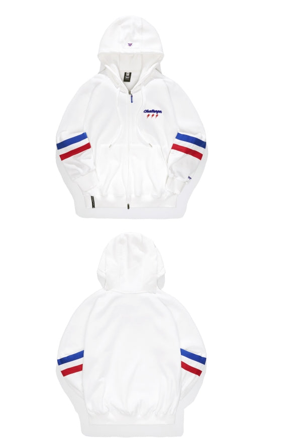 ティーダヴリューエヌ(TWN) CHALLENGER BALLOON FIT HOOD ZIP UP 5COLOR YMHD3262
