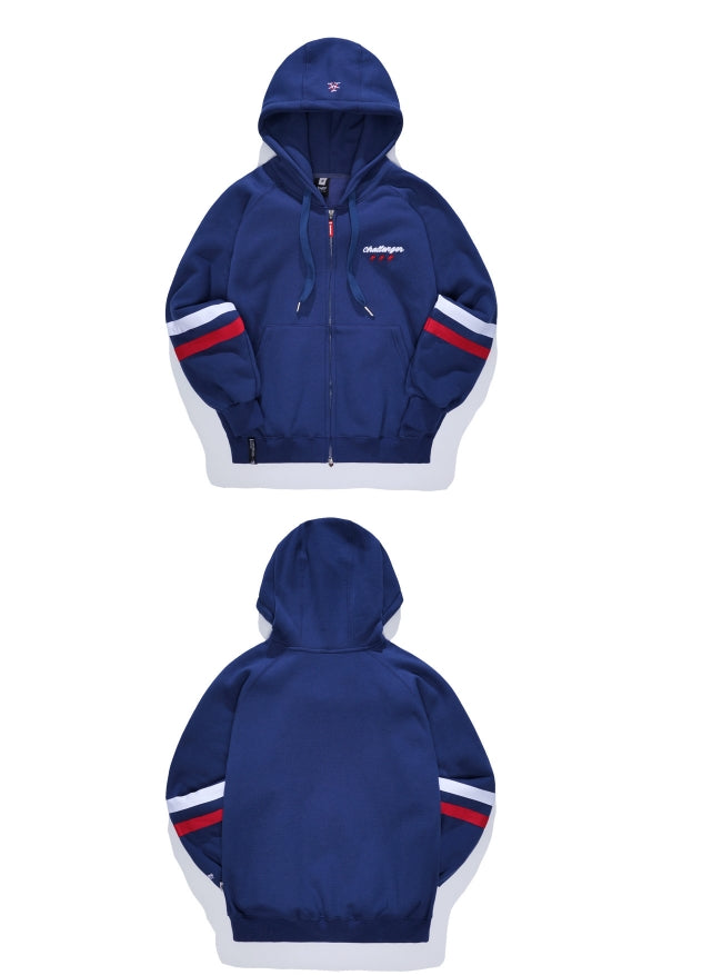 ティーダヴリューエヌ(TWN) CHALLENGER BALLOON FIT HOOD ZIP UP 5COLOR YMHD3262