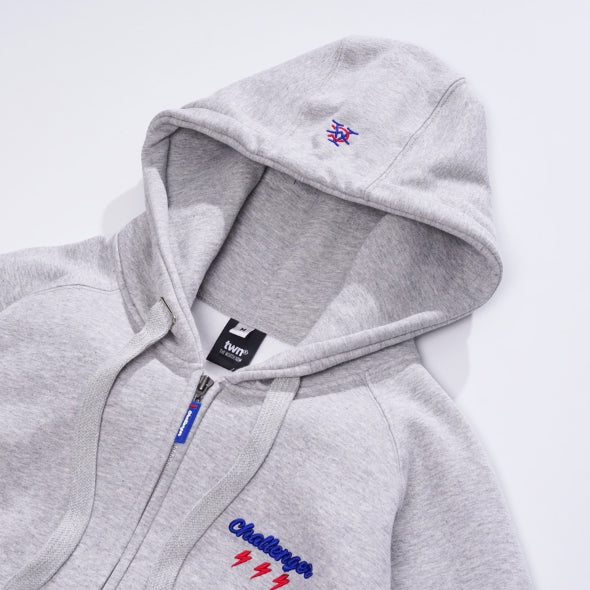 ティーダヴリューエヌ(TWN) CHALLENGER BALLOON FIT HOOD ZIP UP 5COLOR YMHD3262