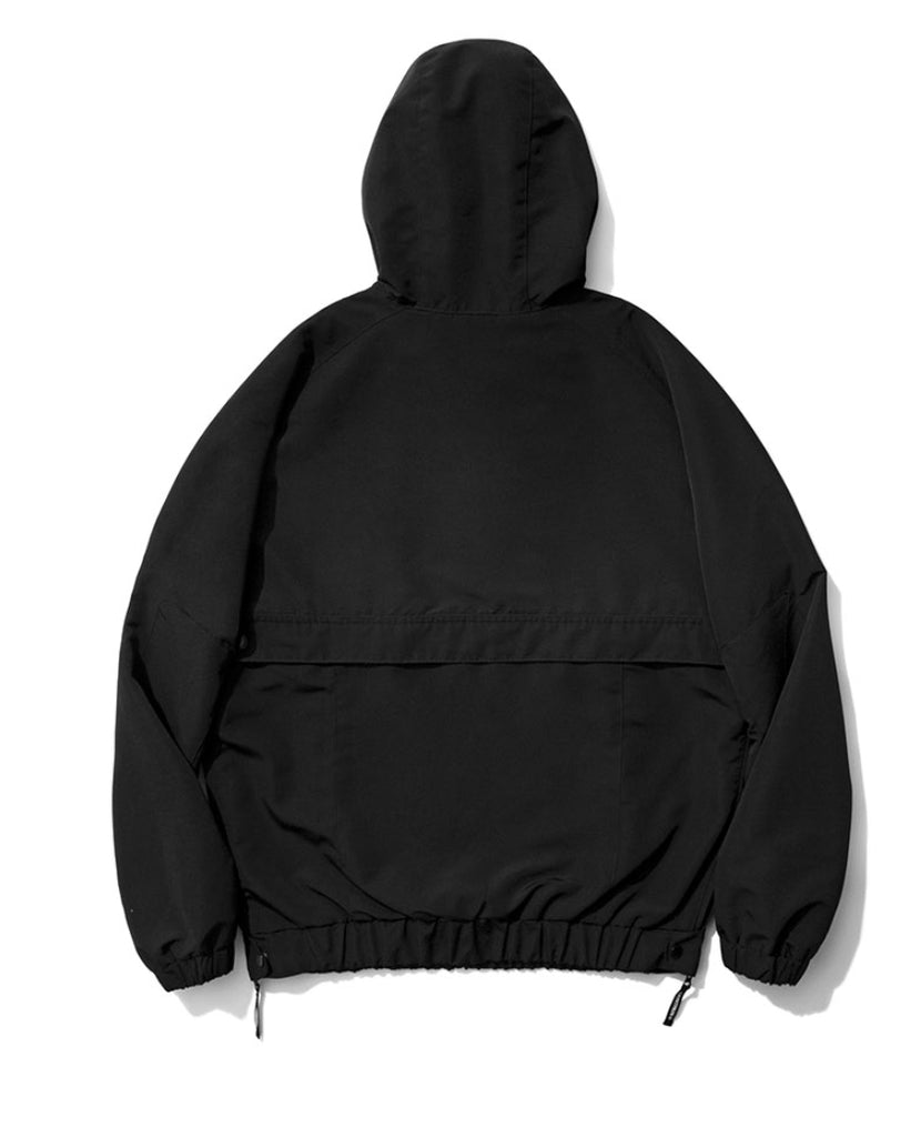 セイントペイン(SAINTPAIN)  SP SIDE ZIP LOGO ANORAK-BLACK