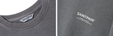 セイントペイン(SAINTPAIN)  SP PIGMENT VRTN LOGO CREW NECK-GRAY