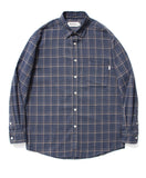 セイントペイン(SAINTPAIN) SP DOUBLE PANE CHECK SHIRTS-BLUE