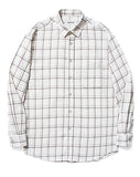 セイントペイン(SAINTPAIN) SP DOUBLE PANE CHECK SHIRTS-IVORY